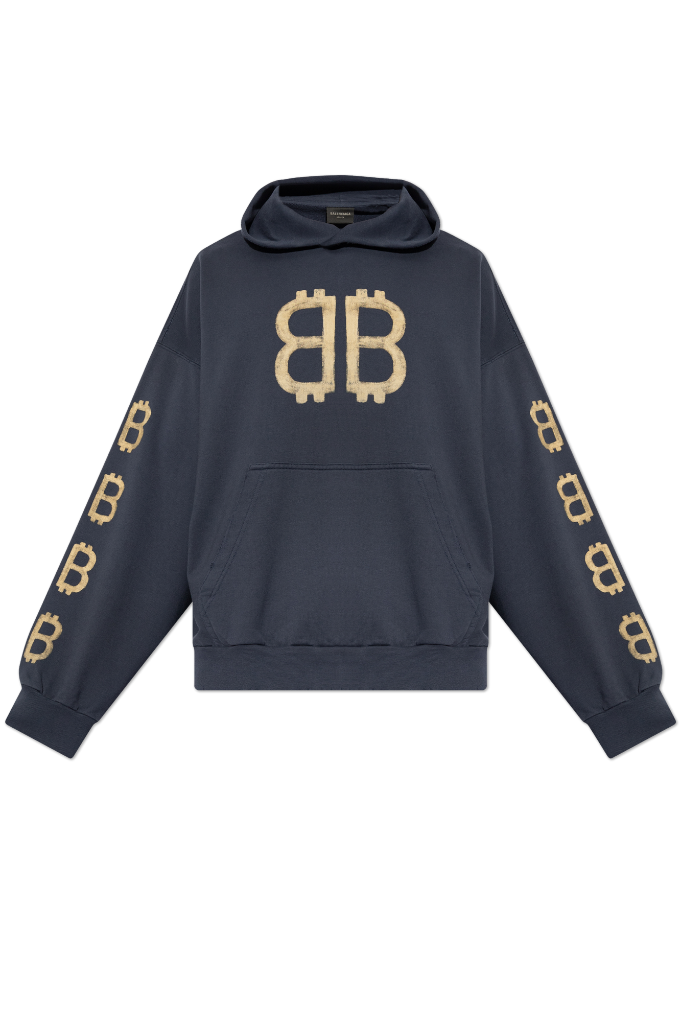 Balenciaga navy hoodie online